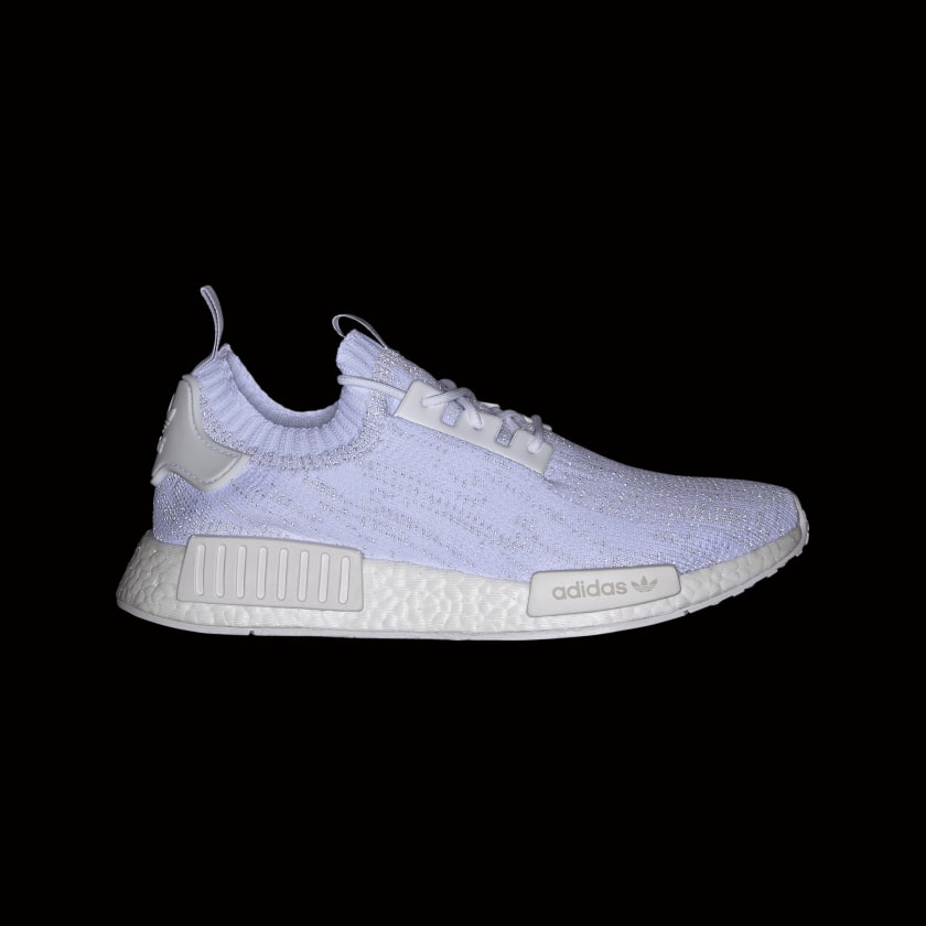 Adidas nmd grey reflective best sale